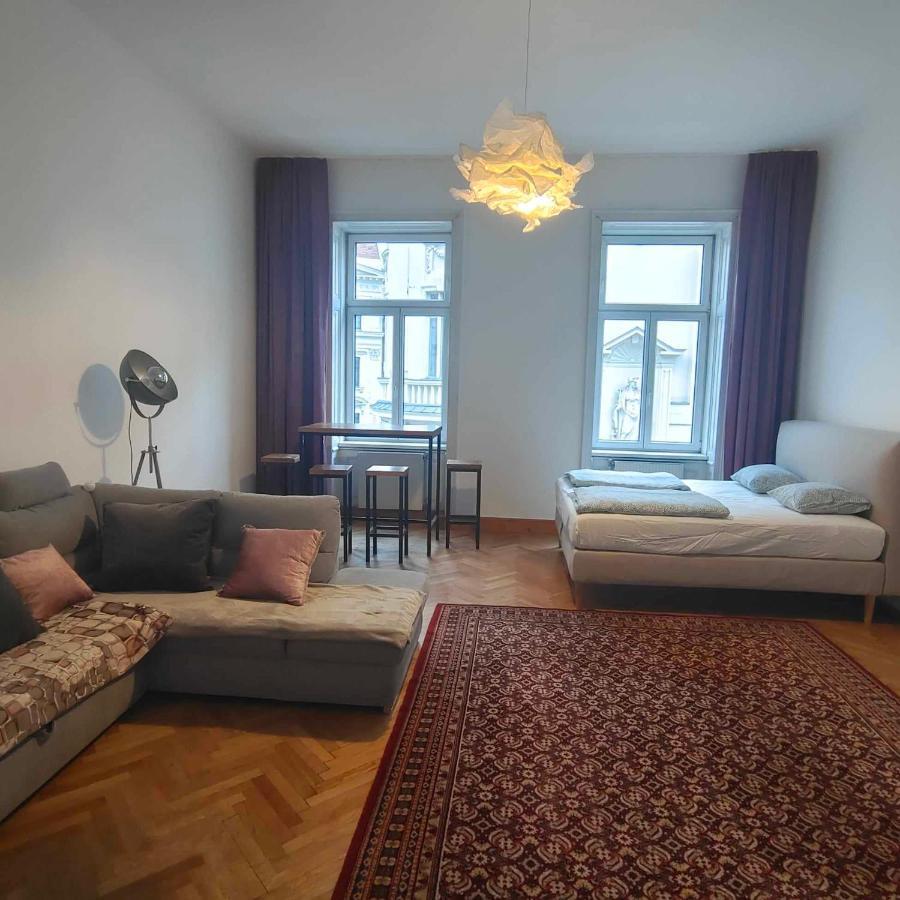 Large 4 Room Apartment In The Center Of ウィーン エクステリア 写真